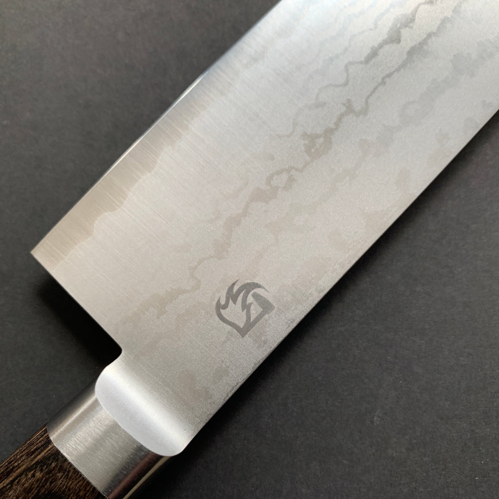 Nakiri knife, VG10 Stainless Steel, Damascus finish - Miki Hamono