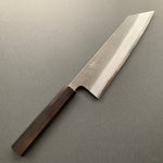 Bunka knife, Shirogami 2 with stainless steel cladding, kurouchi nashiji finish - Yoshikane