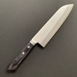 Santoku knife, VG1, Tsuchime finish - Masutani