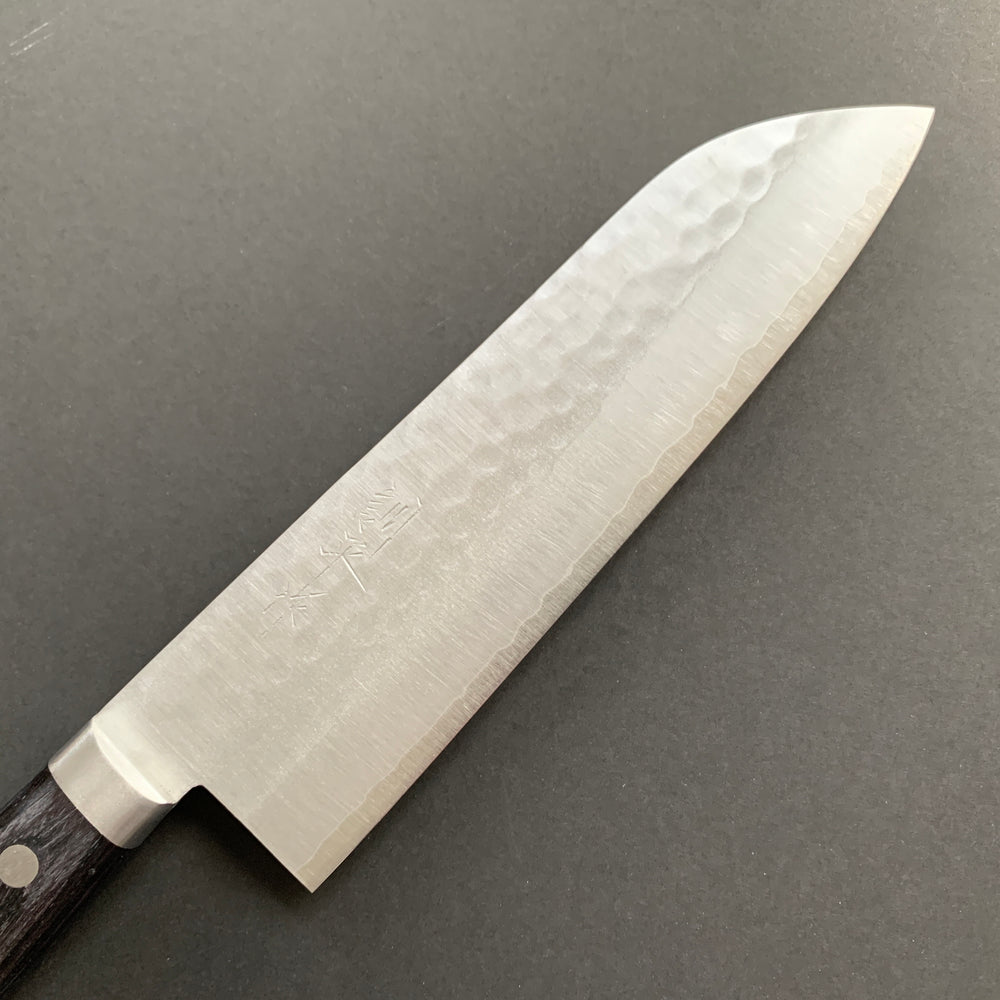Santoku knife, VG1, Tsuchime finish - Masutani