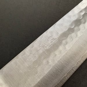 Santoku knife, VG1, Tsuchime finish - Masutani