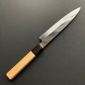 Petty knife, Shirogami 3 Honyaki, Polished finish - Nakagawa Hamono