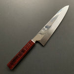 Gyuto knife, Shirogami 3 Honyaki, Polished finish, Urushi handle - Nakagawa Hamono