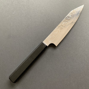 Petty knife, SG2 powder steel, damascus finish - Kenshiro Hatono