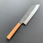 Bunka knife, Aogami Super carbon steel with Stainless Steel cladding, Kurouchi finish - Kenshiro Hatono