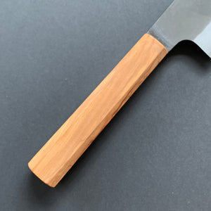 Bunka knife, Aogami Super carbon steel with Stainless Steel cladding, Kurouchi finish - Kenshiro Hatono
