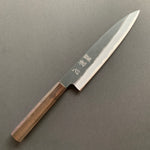 Gyuto knife, Aogami 2 with iron cladding, Kurouchi finish, Aosagi range - Hatsukokoro