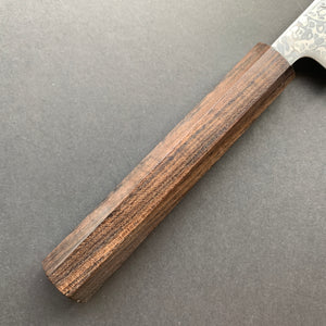 Petty knife, SLD steel, Kurozome Damascus finish, Hikari range - Hatsukokoro