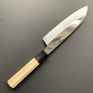 Santoku Knife, Ginsan Stainless Steel, mirror polished finish, Choyo range - Sakai Kikumori