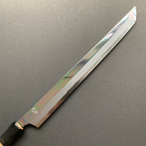 Sakimaru Takobiki knife, Shirogami 2 carbon steel, Polished finish, Choyo range - Sakai Kikumori