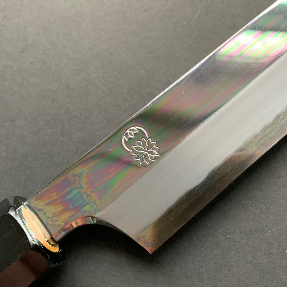 Sakimaru Takobiki knife, Shirogami 2 carbon steel, Polished finish, Choyo range - Sakai Kikumori