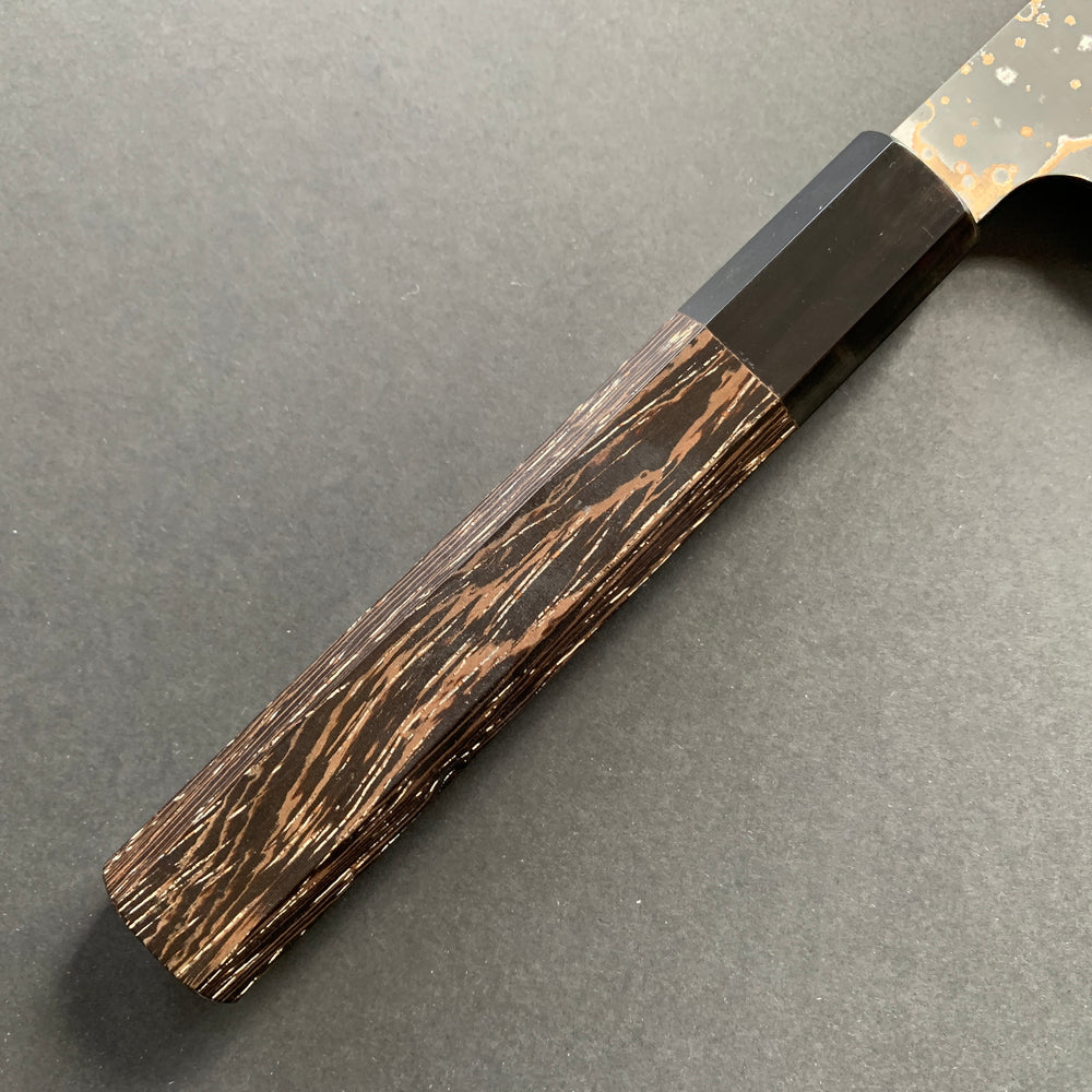 Sujihiki knife, VG10 Stainless Steel, Coloured Damascus finish - Saji