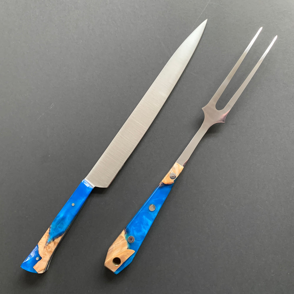 Carving set - ironwood and classic - Town Cutler