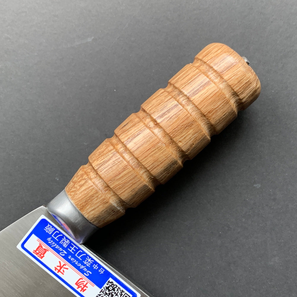 The big tuna knife, Aogami 1 Carbon Steel with Stainless Steel cladding, polished finish - Chopper King