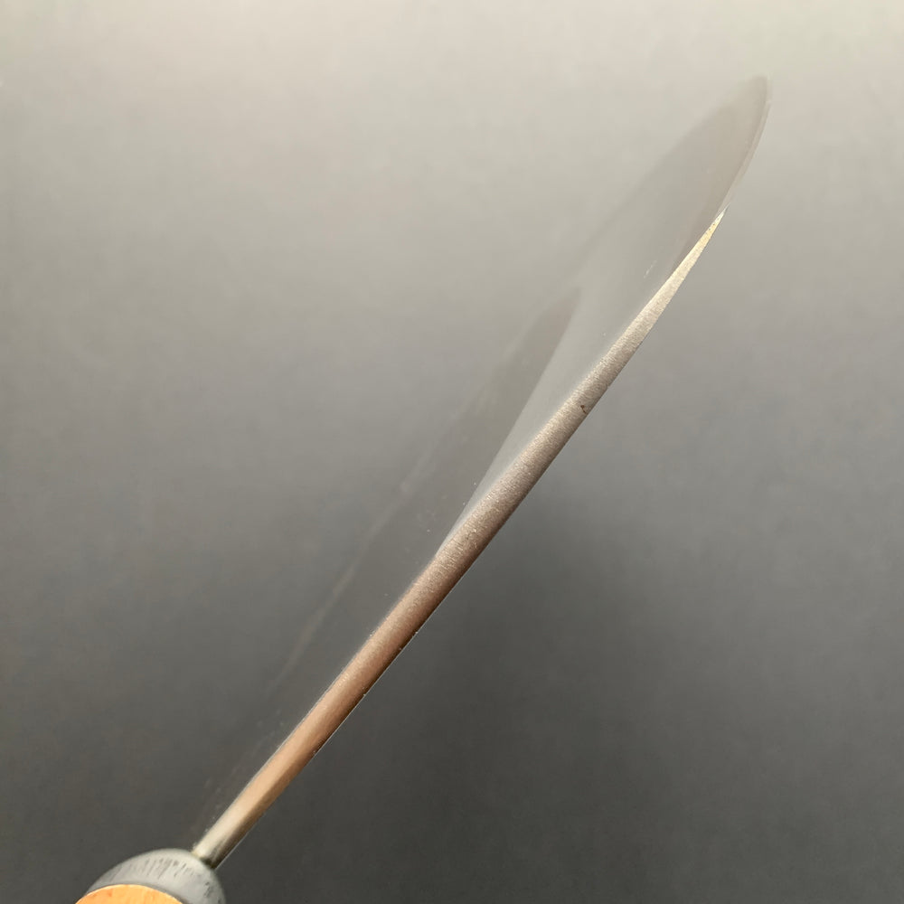 The big tuna knife, Aogami 1 Carbon Steel with Stainless Steel cladding, polished finish - Chopper King