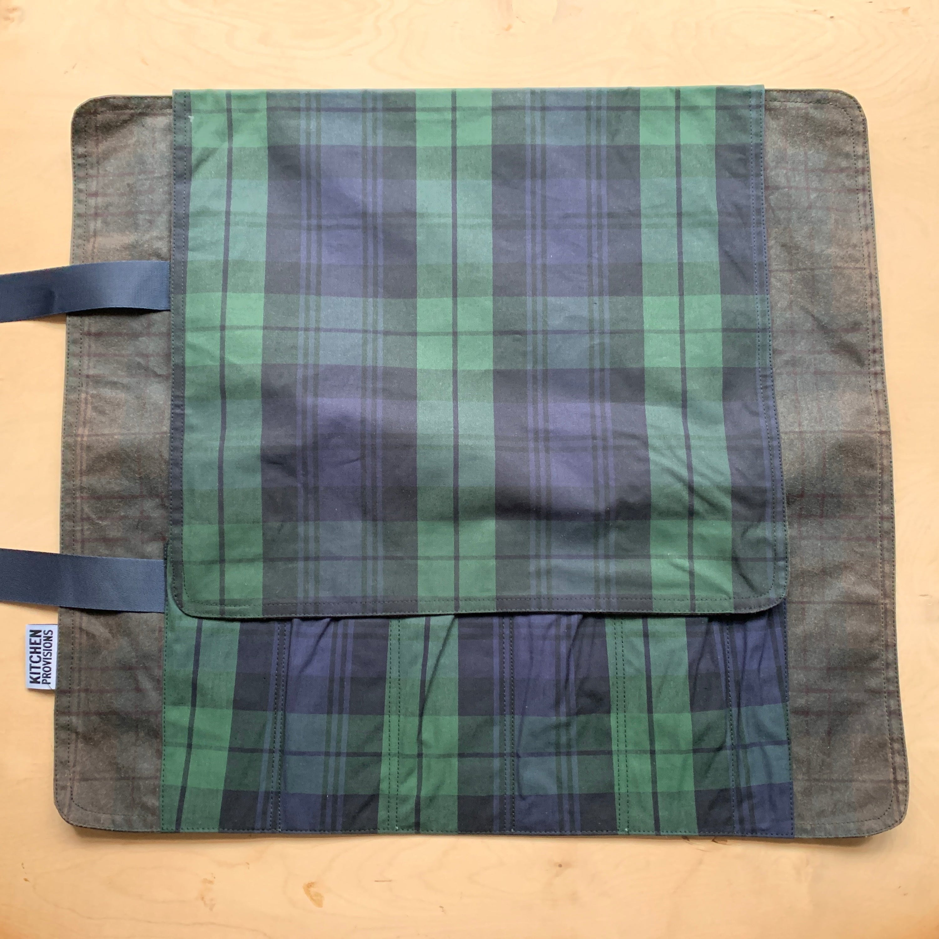 Kitchen Provisions Merch - The Knife Roll - WAX COTTON II - Design G