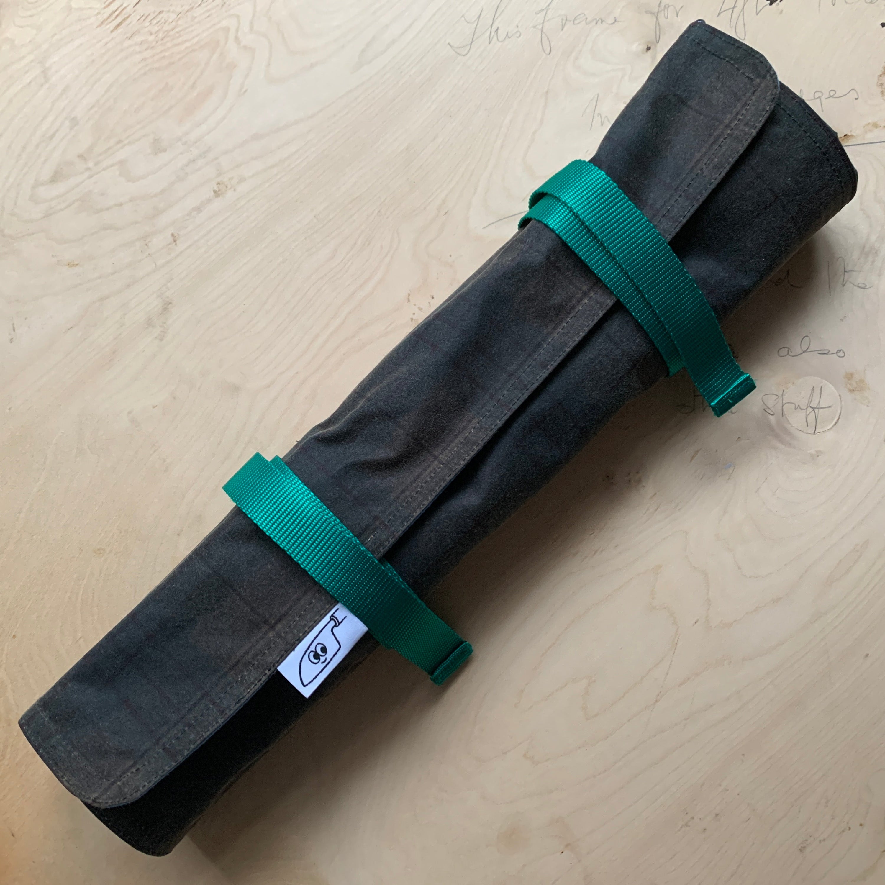 Kitchen Provisions Merch - The Knife Roll - WAX COTTON II - Design E