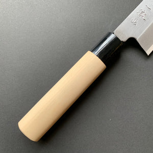 Usuba Knife, Stamped Shirogami 2 Carbon Steel, Iron Clad, Polished Finish - Ittetsu