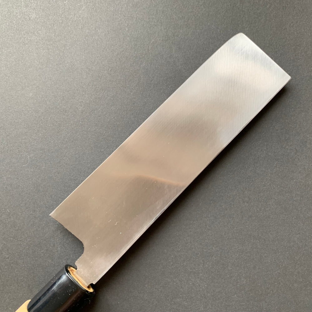 Usuba Knife, Stamped Shirogami 2 Carbon Steel, Iron Clad, Polished Finish - Ittetsu