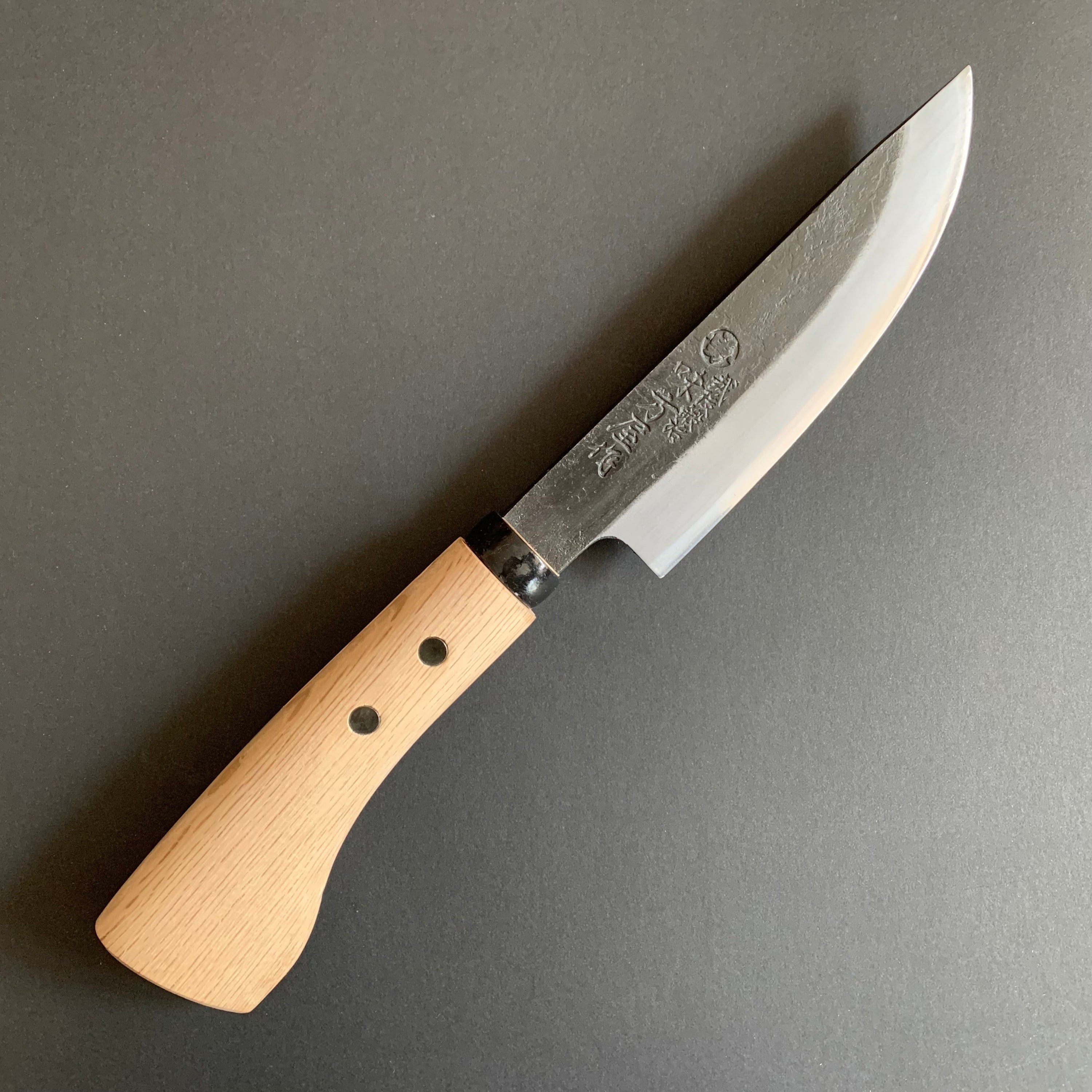 Ken Nata, SK5 Carbon steel, Kurouchi finish, Ajikataya series - Hinoura