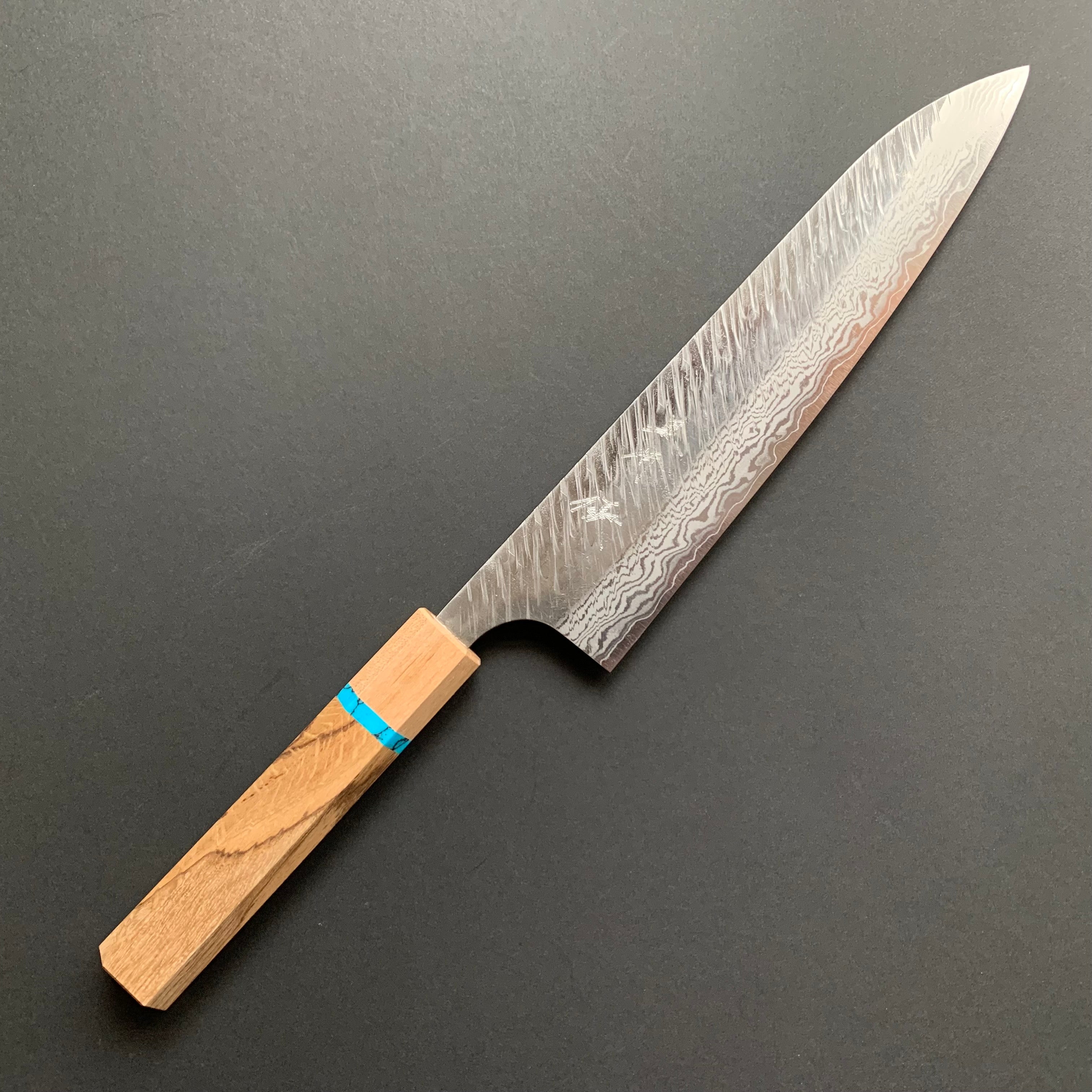 Kitchen Provisions Sujihiki knife, VG10 Stainless steel, tsuchime