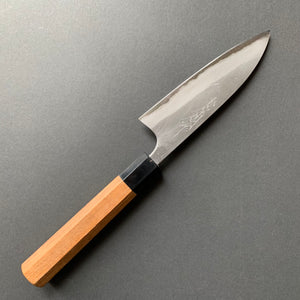 Petty knife, Aogami 2, stainless steel clad, Nashiji finish - Matsubara