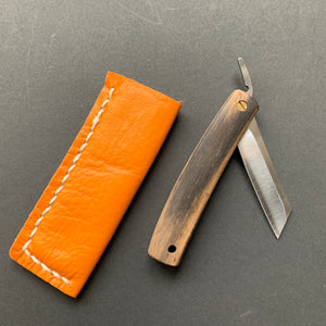 
            
                Load image into Gallery viewer, Kotoh folding knife, VG10 stainless steel, Karin / Black Persimonn / Antler handle
            
        