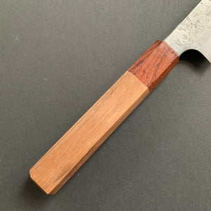 Petty knife, Aogami 2, stainless steel clad, Nashiji finish - Matsubara