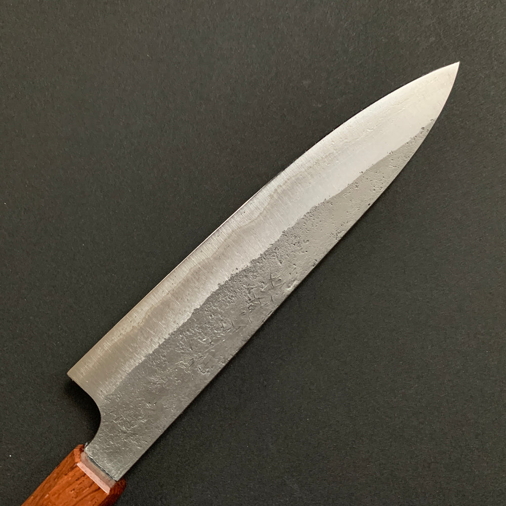 Petty knife, Aogami 2, stainless steel clad, Nashiji finish - Matsubara
