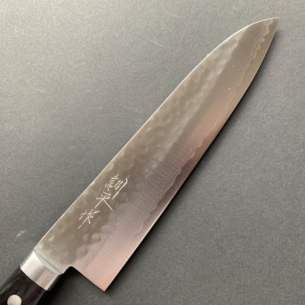 Gyuto knife, VG10, Damascus and Tsuchime finish - Masutani