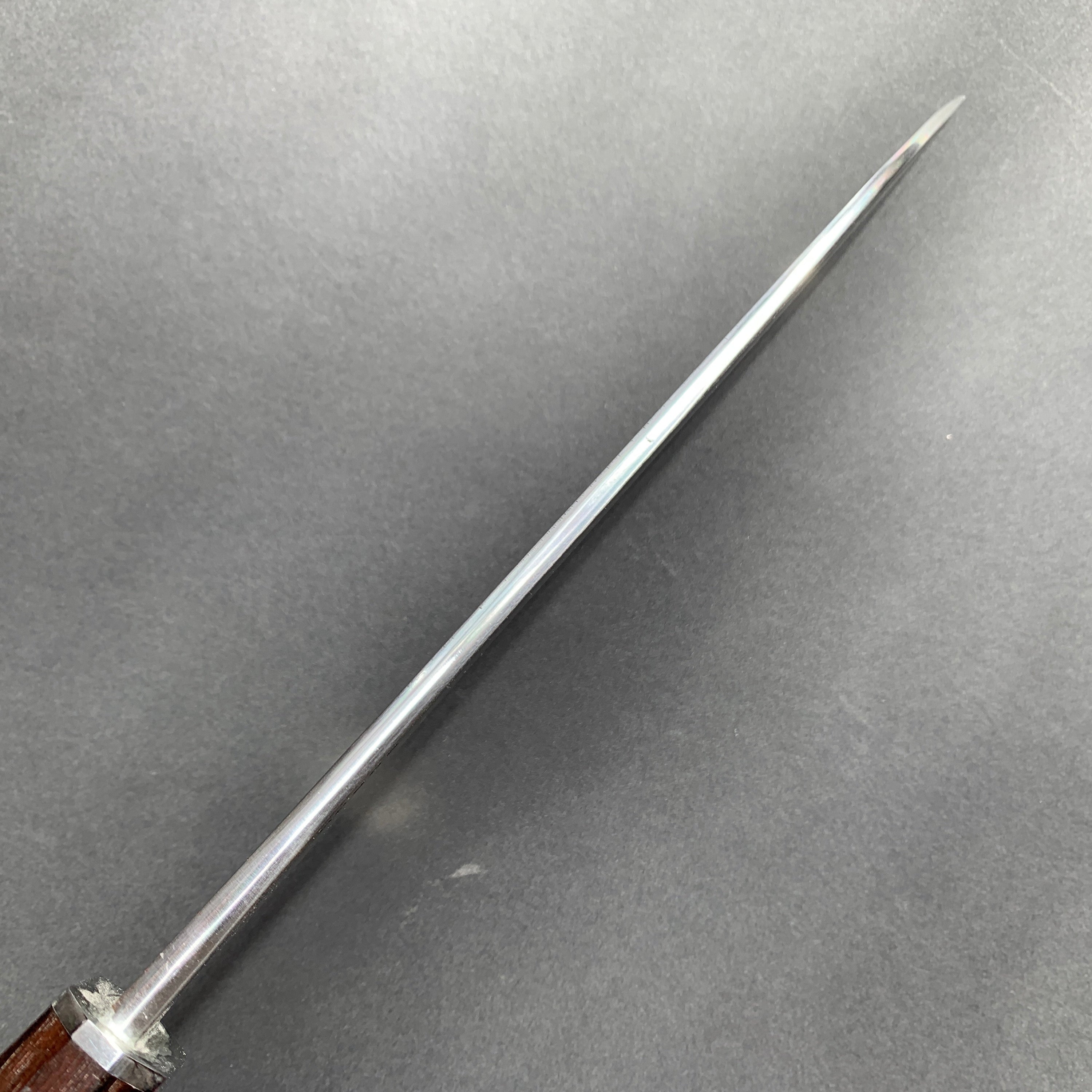Gyuto knife, Aogami 2 with Iron cladding, Damascus finish - Matsubara