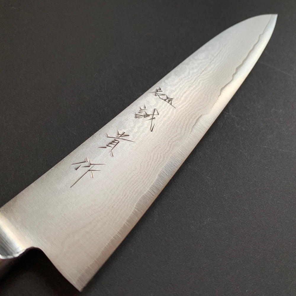 Petty knife, VG10 stainless steel, damascus finish, Kyokko range - Shigeki Tanaka