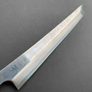 Sakimaru Yanagiba knife, Aogami 2 Carbon Steel, Damascus finish - Nigara