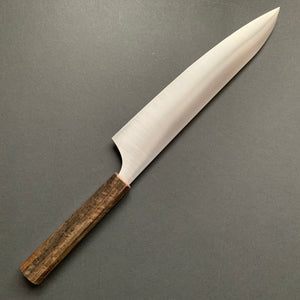 Gyuto knife, Aogami Super core with stainless steel cladding, Polished finish, Hayabusa range - Hatsukokoro