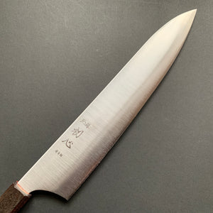 Gyuto knife, Aogami Super core with stainless steel cladding, Polished finish, Hayabusa range - Hatsukokoro