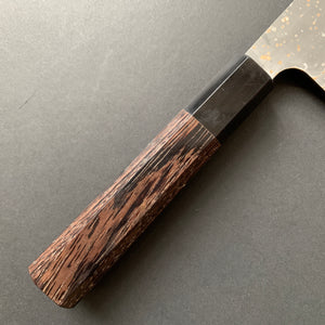 Nakiri knife, VG10 Stainless Steel, Coloured Damascus finish - Saji