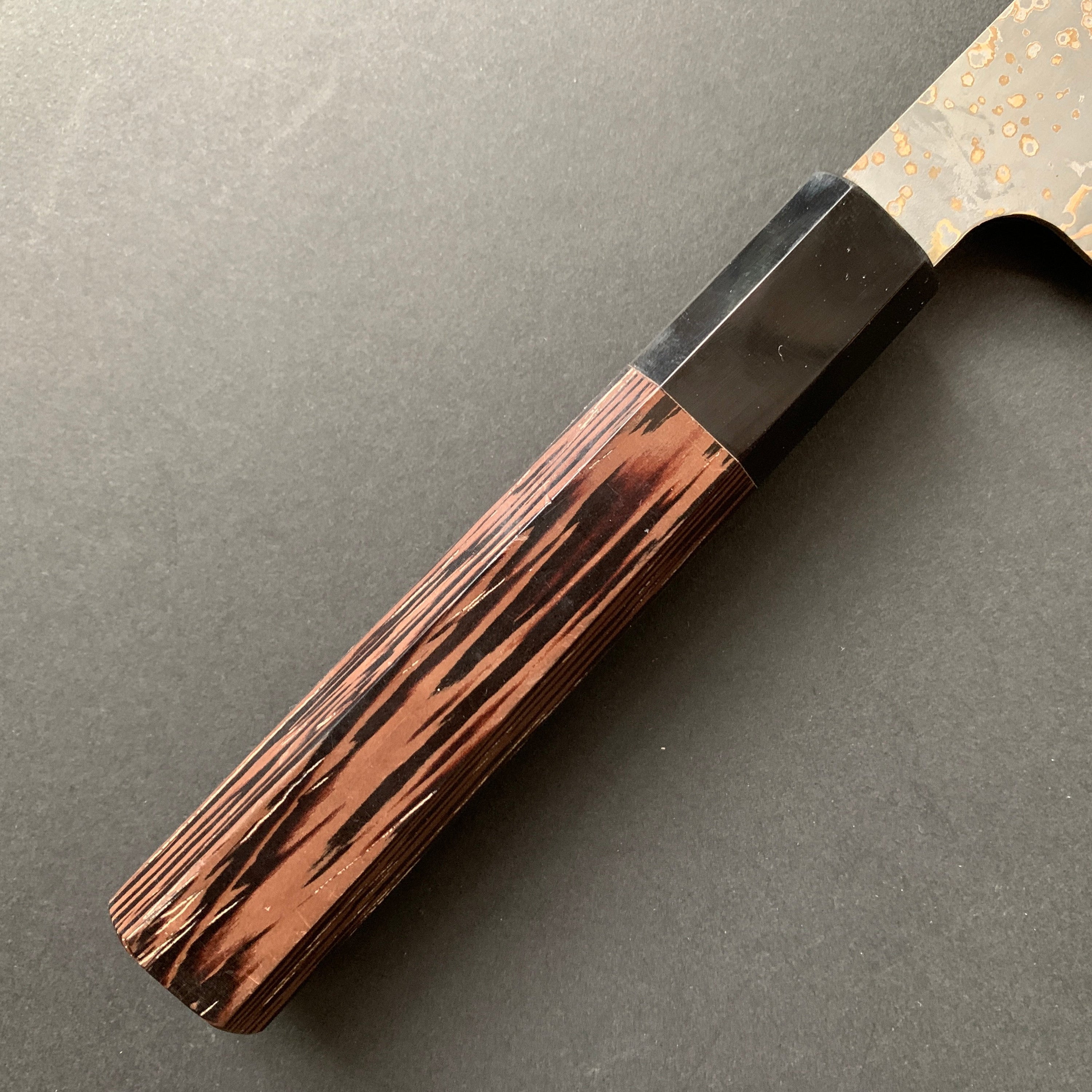 Gyuto knife, VG10 Stainless Steel, Coloured Damascus finish - Saji
