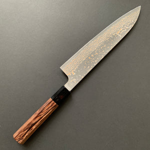 Gyuto knife, VG10 Stainless Steel, Coloured Damascus finish - Saji