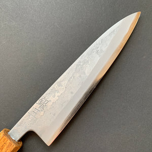 Petty knife, Ginsan with Stainless Steel cladding, Nashiji finish - Motokyuuichi