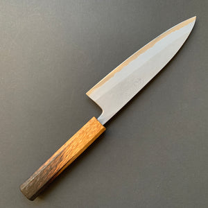 Gyuto knife, Aogami 2 core with Stainless Steel cladding, Nashiji finish - Motokyuuichi