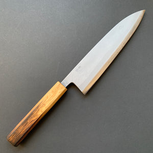 Gyuto knife, Aogami 2 core with Stainless Steel cladding, Nashiji finish - Motokyuuichi