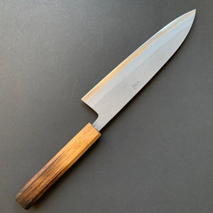 Gyuto knife, Aogami 2 core with Stainless Steel cladding, Nashiji finish - Motokyuuichi