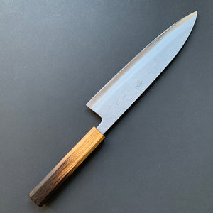 Gyuto knife, Aogami 2 core with Stainless Steel cladding, Nashiji finish - Motokyuuichi
