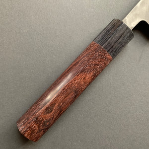 Gyuto knife, Aogami 2 core with stainless steel cladding, Nashiji finish - Ohishi