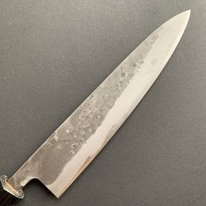 Gyuto knife, Aogami 2 core with stainless steel cladding, Nashiji finish - Ohishi