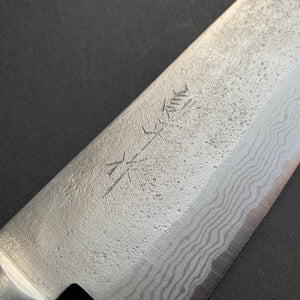 Santoku knife, Forged VG1 stainless steel, Nashiji or Damascus / Nashiji finish - Masutani