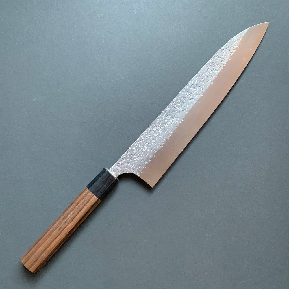 Gyuto knife, SG2 powder steel, tsuchime finish - Yu Kurosaki