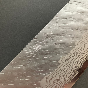 
            
                Load image into Gallery viewer, Gyuto knife, VG10 stainless steel, Tsuchime Damascus finish - Nigara
            
        