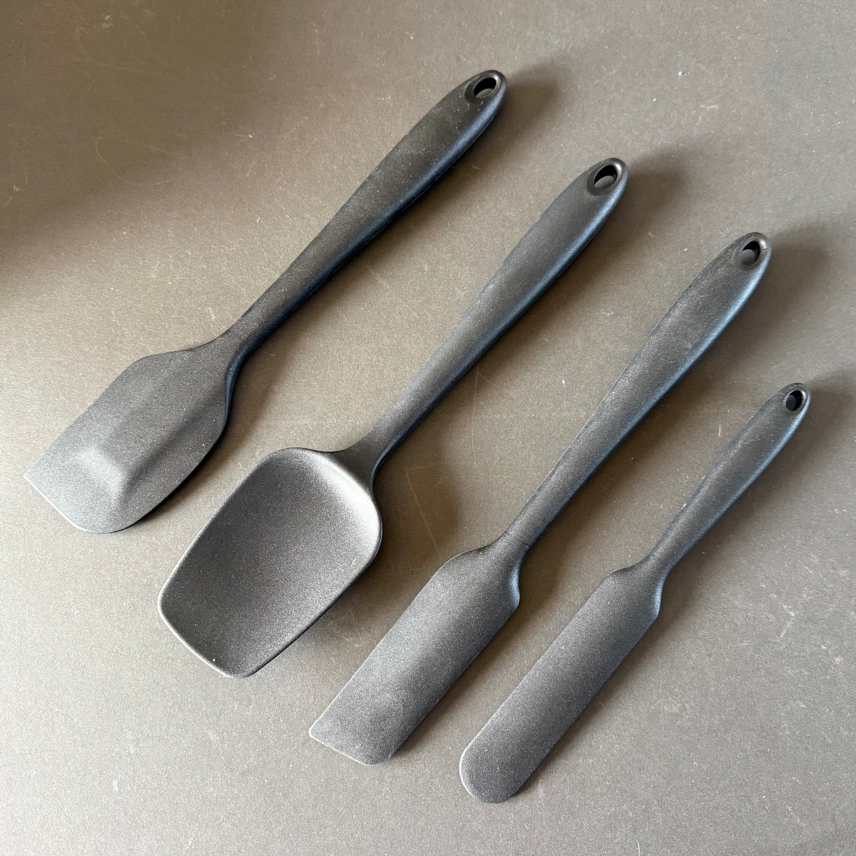Black silicon TOUCH - spatulas