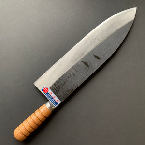 Huge watermelon knife, K5 carbon steel, kurouchi finish - Chopper King